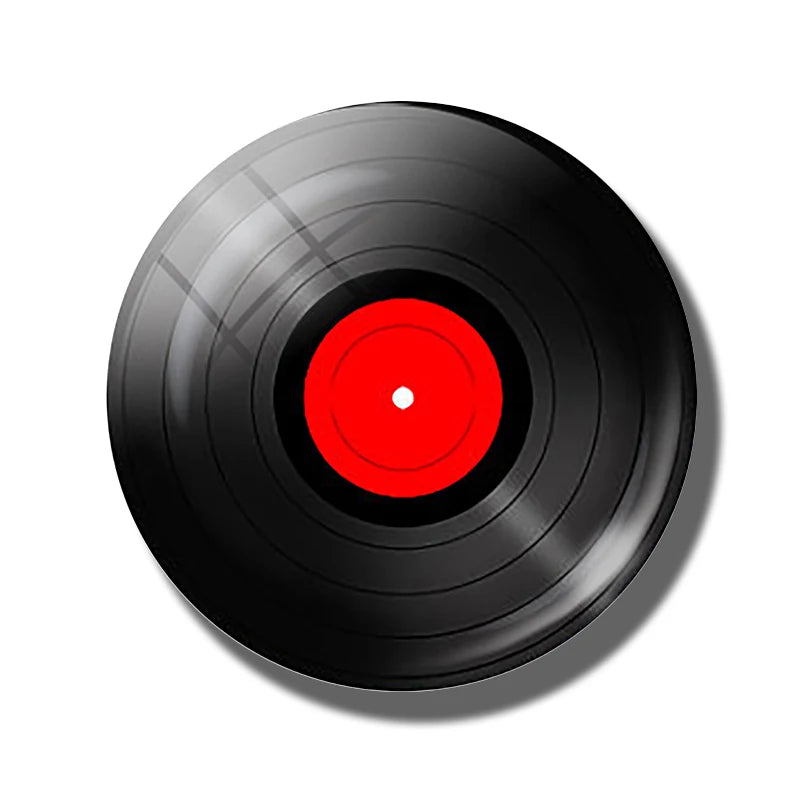 Vinyl Record Refrigerator Magnet Antique Piano Tape Phone Bicycle Camera Sewing Machine Typewriter 30MM Glass Dome Fridge Magnet