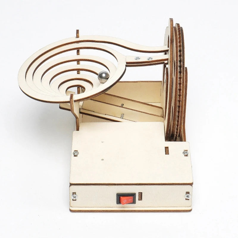 Wooden Mechanical Marble Run 3D Puzzle