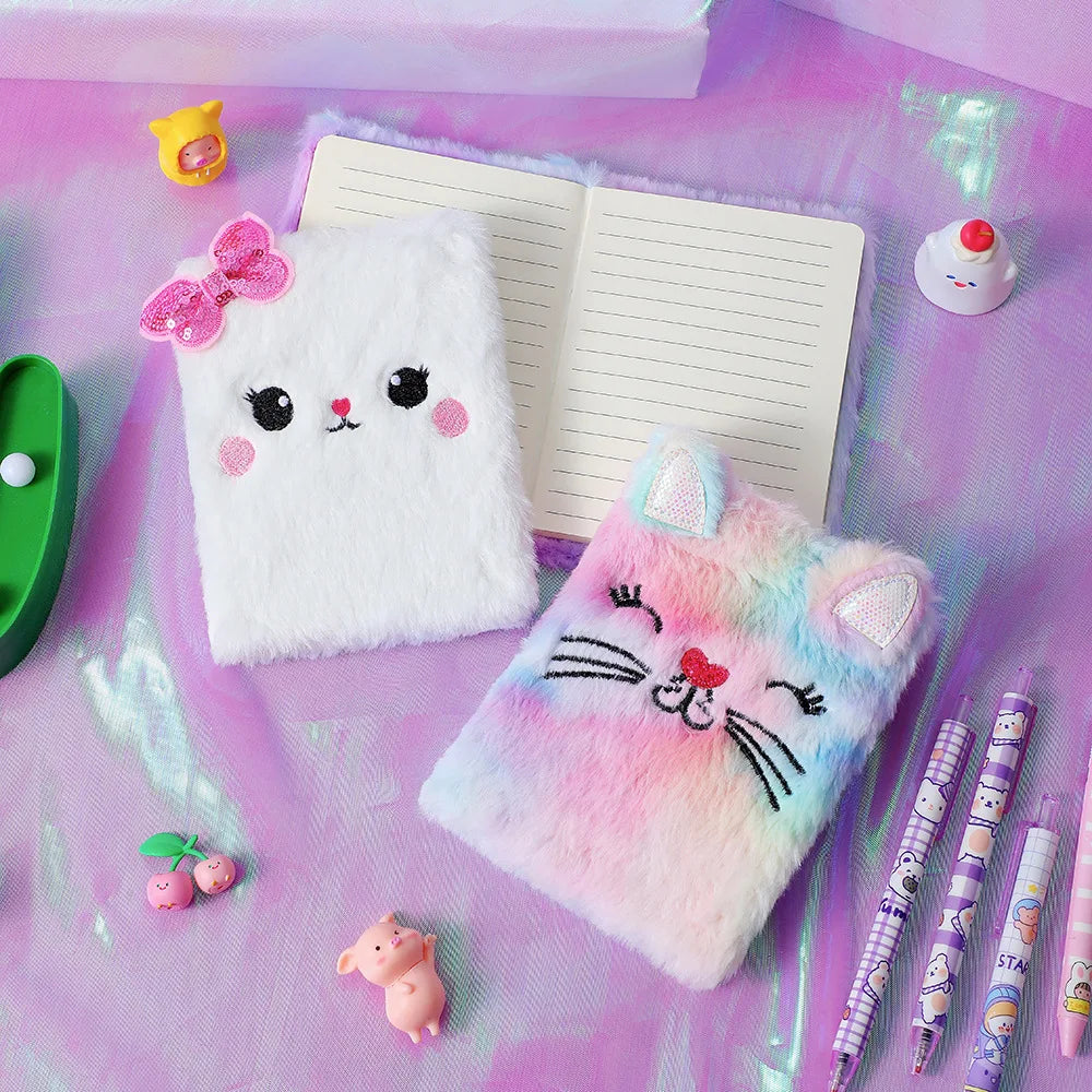 Bowtie Cat Notebook & Pencil Pouch